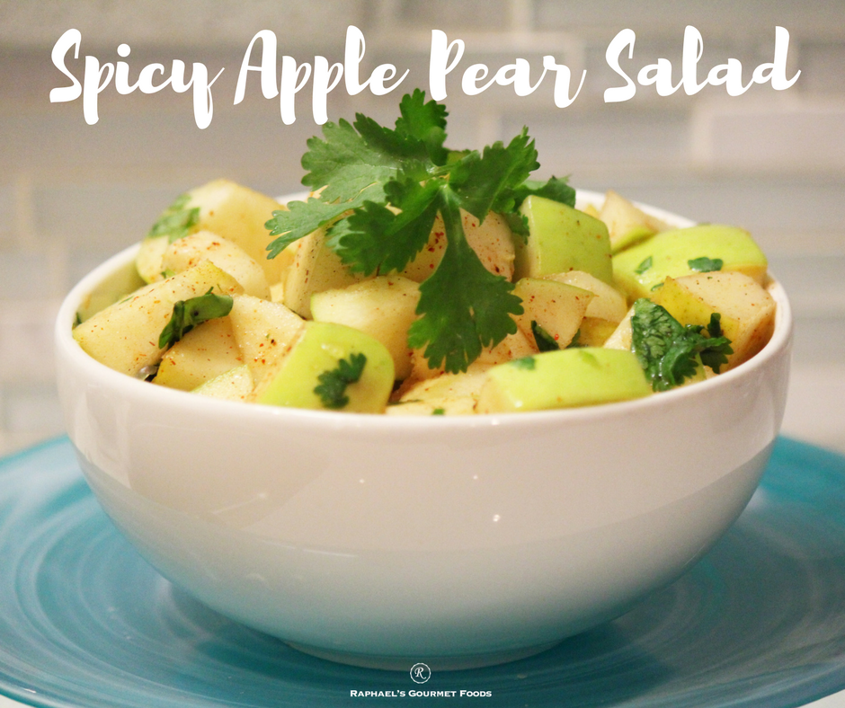 Spicy Apple Pear Salad